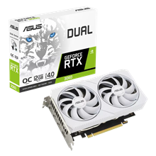 کارت گرافیک  ایسوس مدل Dual GeForce RTX 3060 White OC Edition حافظه 12 گیگابایت